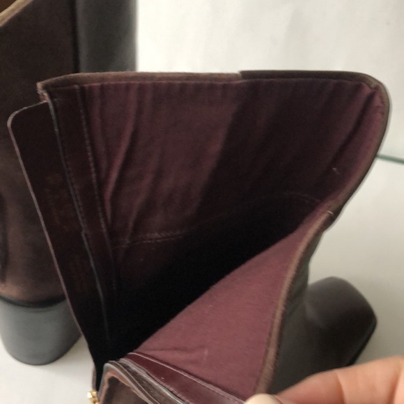 SARTO A-STIVIENA, DARK BROWN WOMEN BOOTS.Size 9 - Picture 6 of 16
